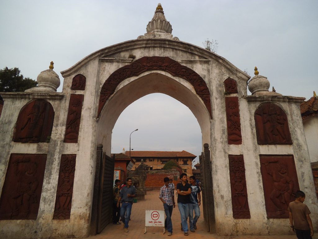 Entrance gate to Bhaktapur